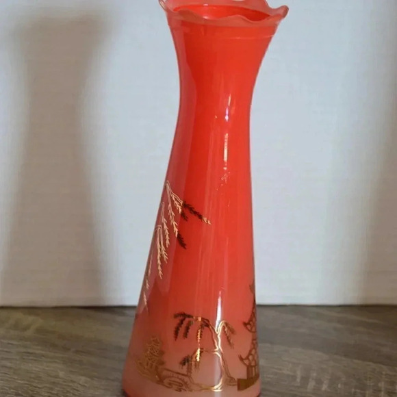 5/$25 Vtg Reverse Painted  Vase - Picture 3 of 8